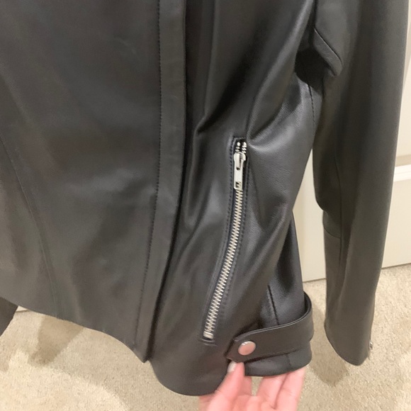 Leather jacket new with tag - Picture 5 of 6